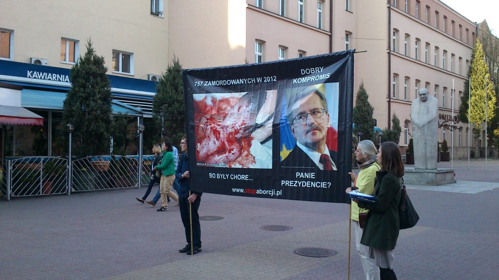 pikieta Lodz 22.04.2015