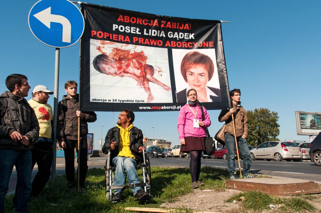 pikieta 10.10.2015 sejm bez aborterow