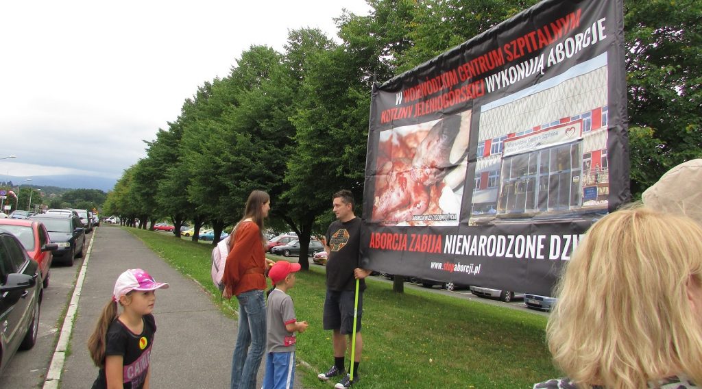 Pikieta w Jeleniej Górze