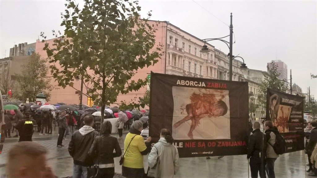 pikieta w Łodzi