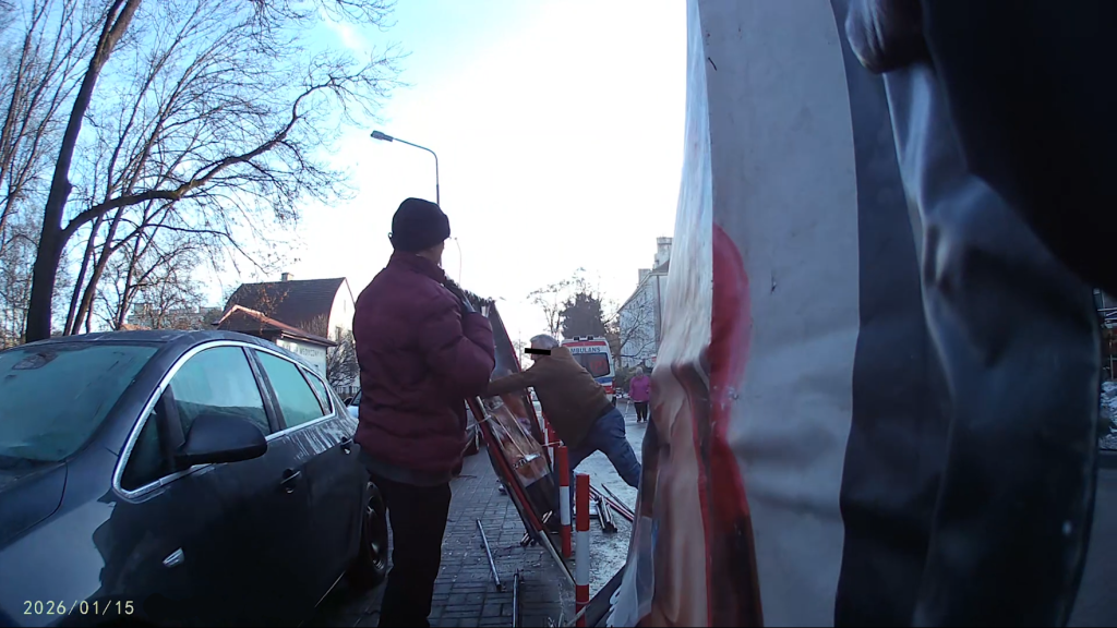 Atak na pikietę w Oleśnicy